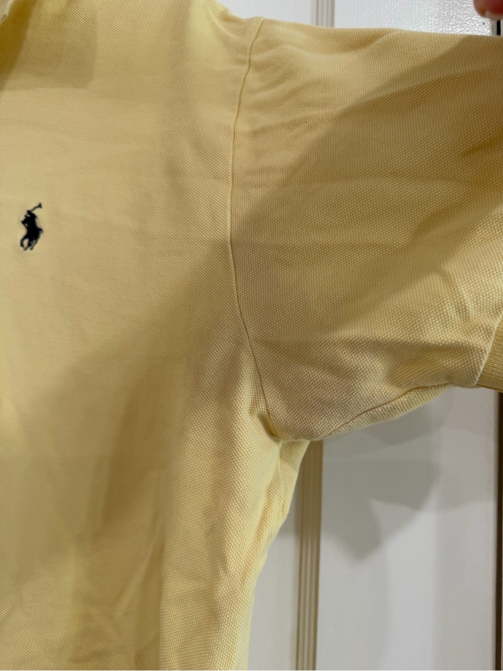 Ralph Lauren Pale Yellow Short-Sleeve Polo Shirt - Picture 7 of 9